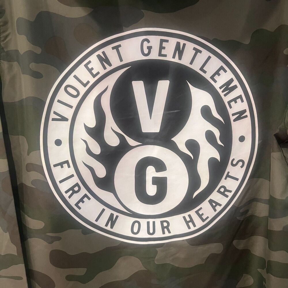 Violent Gentlemen Hockey Club (VGHC) Camo Windbreaker - Size Medium - Picture 9 of 12